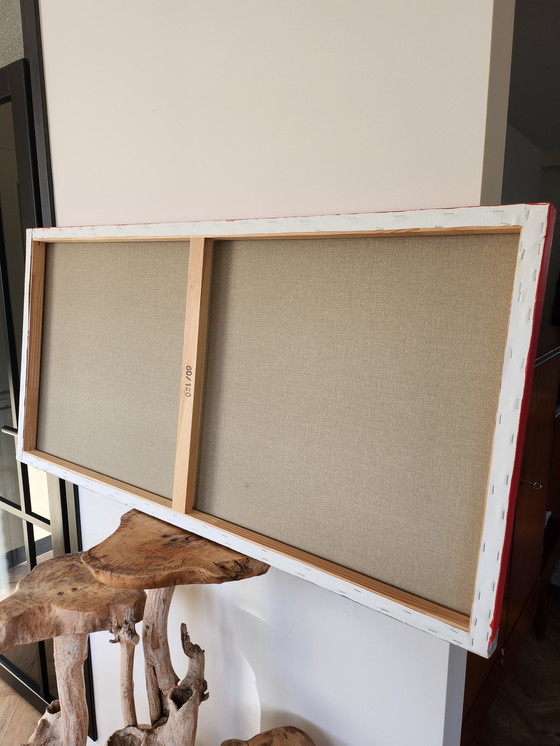 Image 1 of 1X Peinture moderne aux couleurs vives