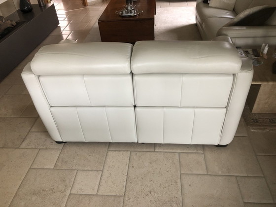 Image 1 of Seat House Leather Relax 2 Seat and A 2.5 Sofa.