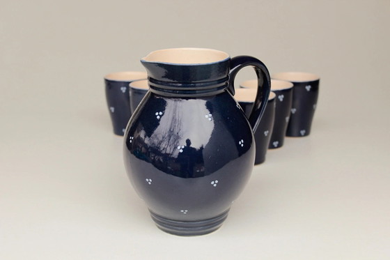 Image 1 of Ddr Vaisselle à jus de fruits Pichet avec gobelets