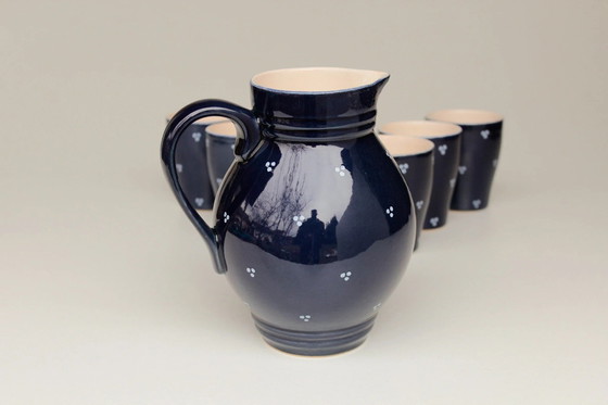 Image 1 of Ddr Vaisselle à jus de fruits Pichet avec gobelets