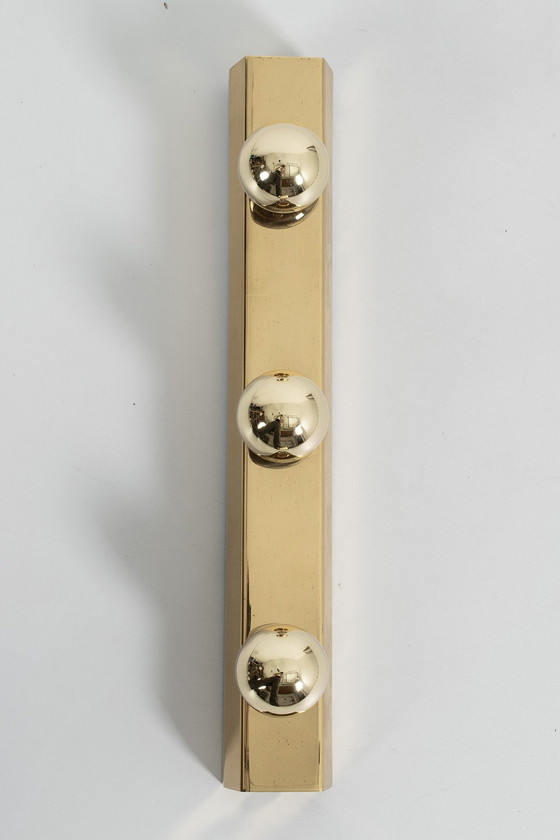 Image 1 of Lampe miroir en laiton