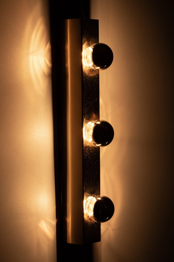 Image 1 of Lampe miroir en laiton