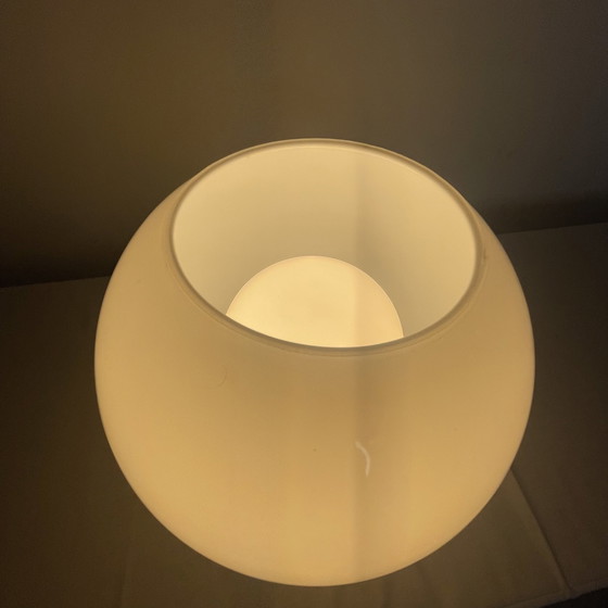 Image 1 of Lampe De Table En Verre 1970’S