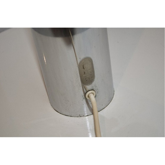 Image 1 of Lampadaire vintage modèle P 428 en acier chromé et verre par Pia Guidetti Crippa pour Luci Illuminazione, 1970