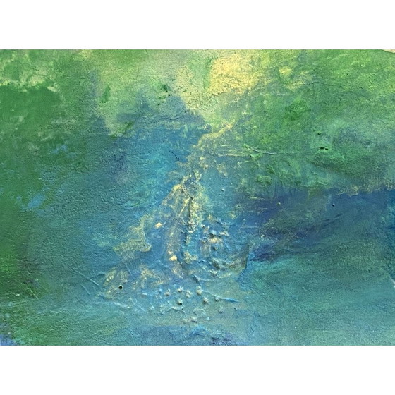 Image 1 of Composition vintage abstraite par Zenaken, Tchécoslovaquie 1954