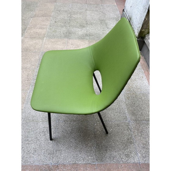 Image 1 of Paire de chaises Tonneau vintage de Pierre Guariche, 1955