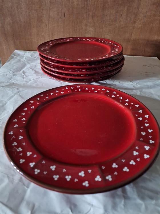 Image 1 of Assiettes Pfalzkeramik Anja Piroschka Rot