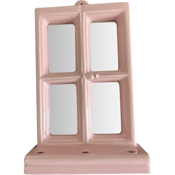 Image 1 of Miroir en céramique vintage, 1980