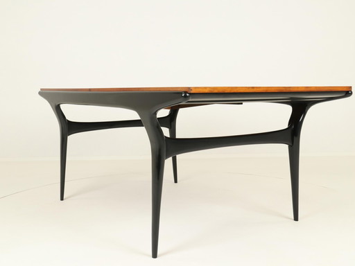 Table de salle à manger à rallonge Modèle T4 par Alfred Hendrickx pour Belform, Belgique 1950S