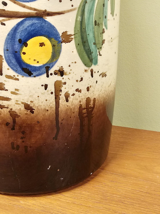 Image 1 of Vintage Large Floor Vase West Germany Scheurich Vase