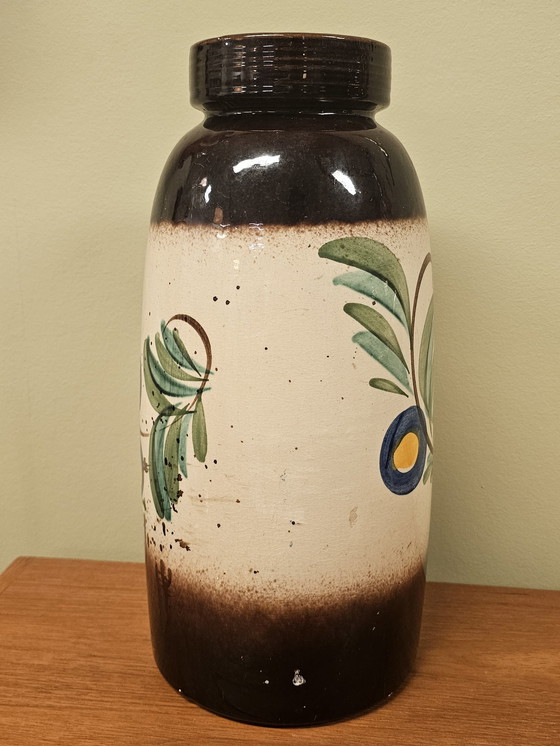 Image 1 of Vintage Large Floor Vase West Germany Scheurich Vase