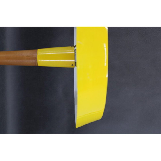 Image 1 of Lampe de table jaune vintage par Kamenicky Senov, Tchécoslovaquie 1970