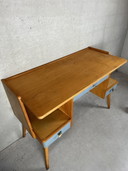 Bureau vintage des années 50 - Hêtre