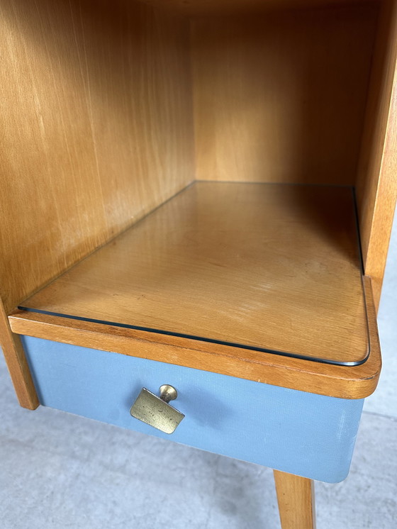 Image 1 of Bureau vintage des années 50 - Hêtre