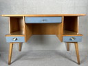 Bureau vintage des années 50 - Hêtre