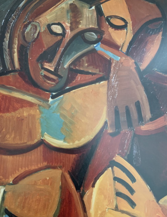 Image 1 of Pablo Picasso, signé avec l'enregistrement du droit d'auteur "Succession Picasso, 1997".