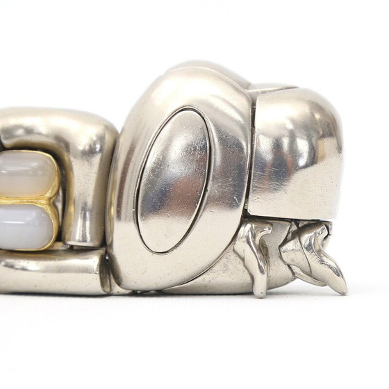 Image 1 of Sculpture vintage "La Mini Zoraida" en alliage d'aluminium nickelé de Miguel Barrocal, 1960