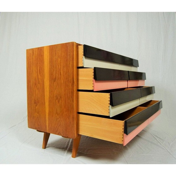 Image 1 of Buffet bas vintage U-453 de Jiří Jiroutek pour Interiér Praha, 1962