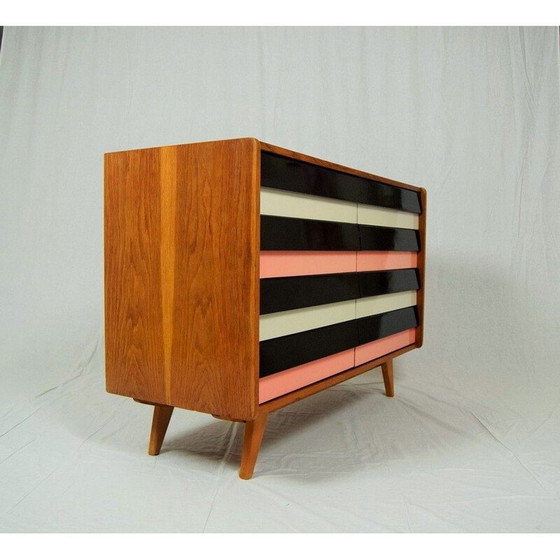 Image 1 of Buffet bas vintage U-453 de Jiří Jiroutek pour Interiér Praha, 1962