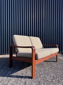 Teck vintage deux places Design danois