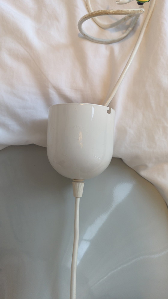 Image 1 of Lampe suspendue vintage trompette / chapeau de sorcière