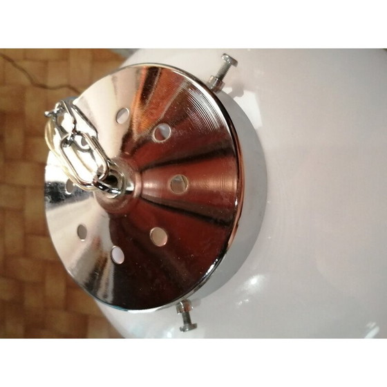 Image 1 of Suspension vintage ''Mazzega sphere'' en verre de Murano, 1970