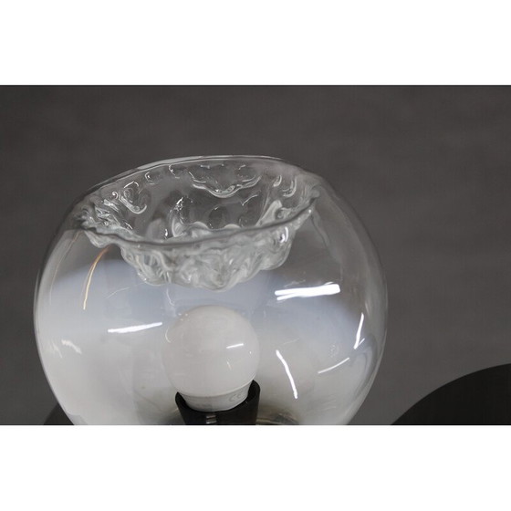 Image 1 of Lustre vintage en acier chromé, Italie 1970