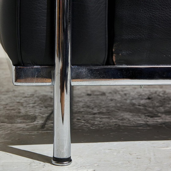 Image 1 of Fauteuil en cuir Lc3 vintage pour Cassina