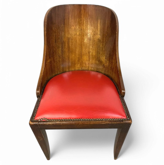Image 1 of 8 X Chaises De Coene Frères Par Kortrijk Kunstwerkstede
Art déco 1930S