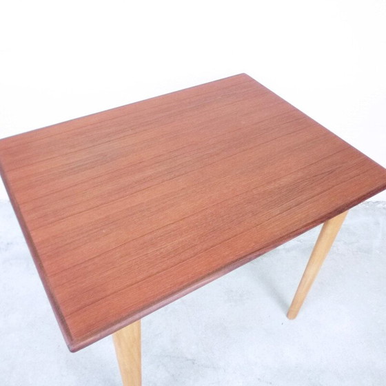 Image 1 of Table de chevet vintage en teck, 1960