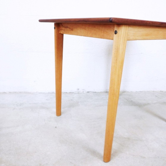 Image 1 of Table de chevet vintage en teck, 1960