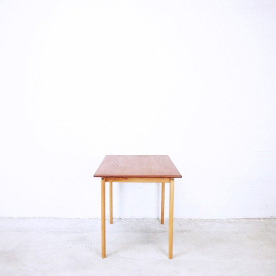 Image 1 of Table de chevet vintage en teck, 1960