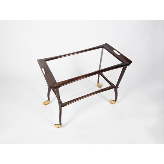 Image 1 of Chariot de service vintage par Cesar Lacca, 1950