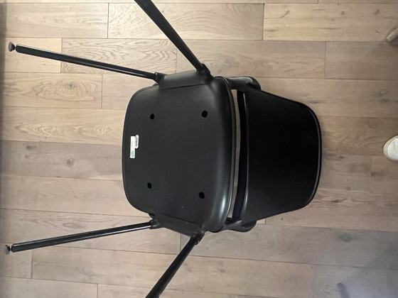 Image 1 of Siège de conférence Comforto noir vintage