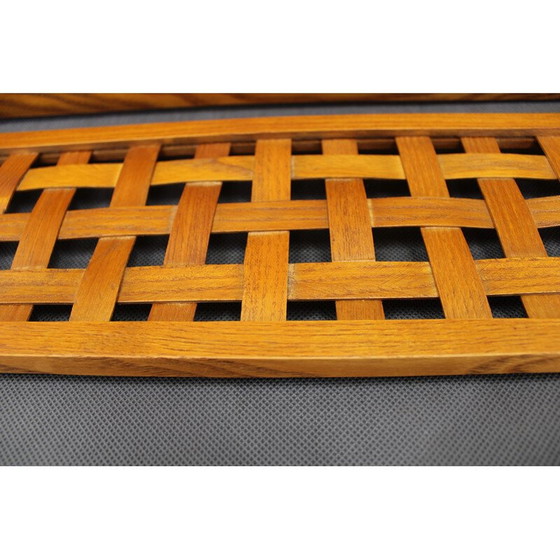 Image 1 of Etagère pliante en chêne pour Uluv, Tchécoslovaquie 1960