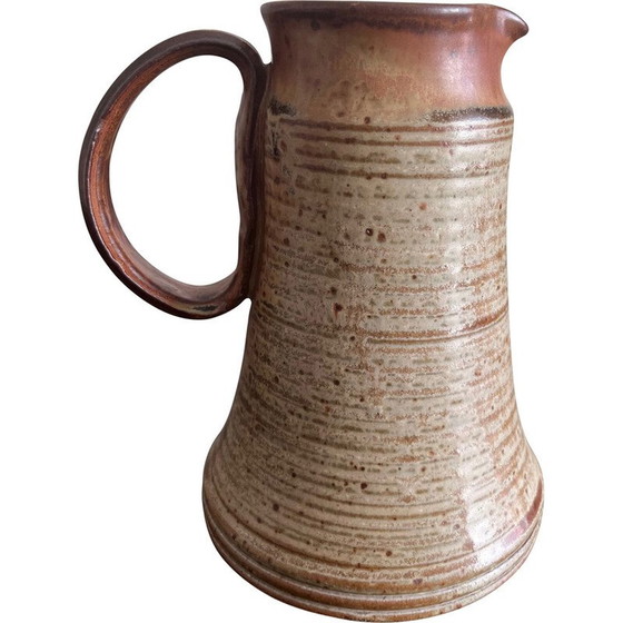 Image 1 of Pichet vintage en grès pyriteux, 1970