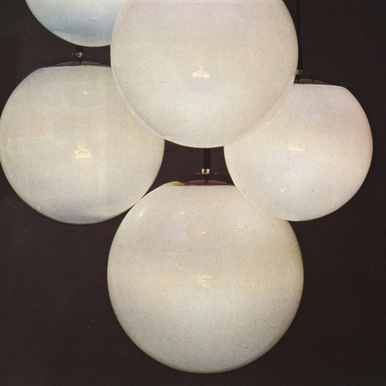 Image 1 of Lampe suspendue Raak Morning Mist 25Cm, Pays-Bas 1970