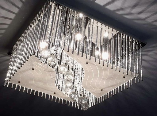 Lustre de plafond des années 1980