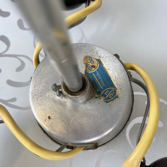 Image 1 of Lampe suspendue vintage en verre par Napako, Tchécoslovaquie 1960