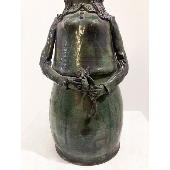 Image 1 of Sculpture vintage en céramique