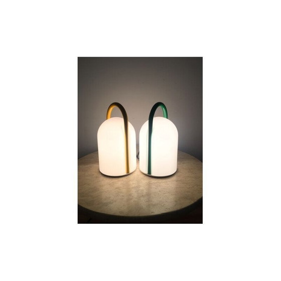 Image 1 of Paire de lampes Tender vintage par Romolo Lanciani pour Tronconi, 1980