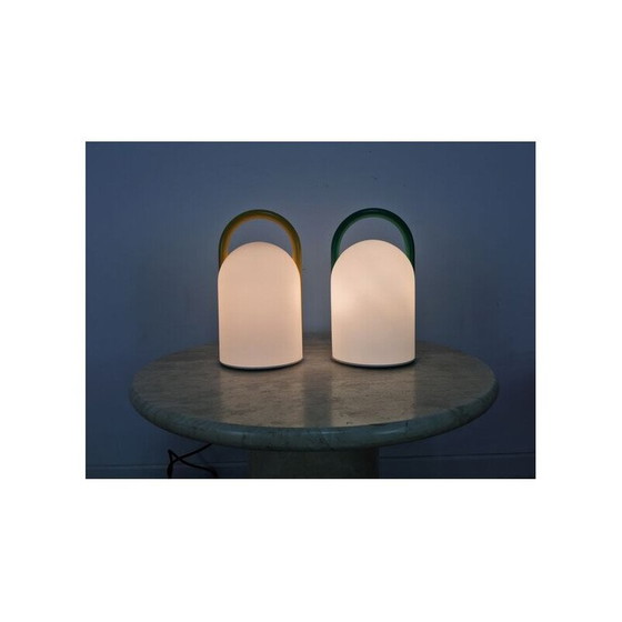 Image 1 of Paire de lampes Tender vintage par Romolo Lanciani pour Tronconi, 1980