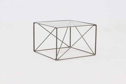 Table basse vintage Max Sauze For Max Sauze Studio Isocele