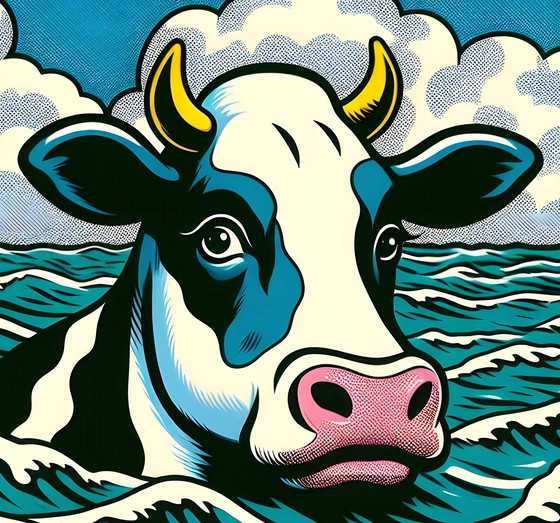 Image 1 of Affiche/bannière "Vache de mer