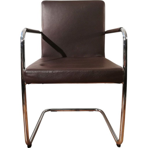 Fauteuil vintage en cuir Bono