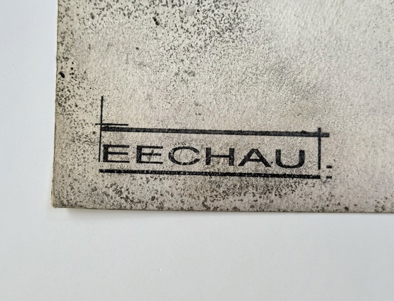 Image 1 of Paysage à l'encre (1975) - Eugène Eechaut (1928-2019)