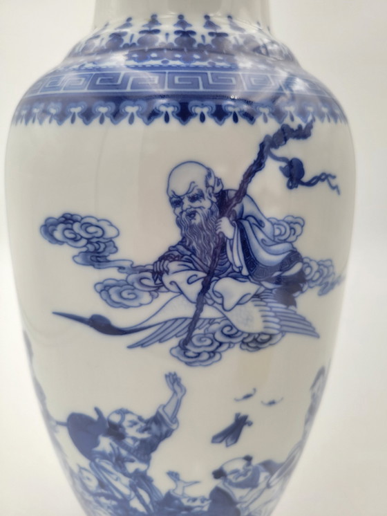 Image 1 of Grand Vase Motifs Chinois