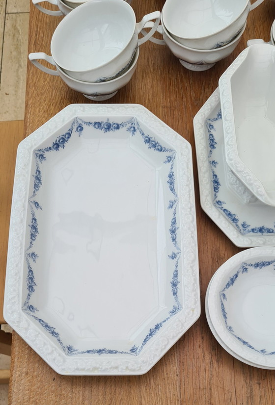 Image 1 of Rosenthal Maria Weiss Rosenkante Blau