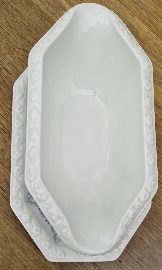 Image 1 of Rosenthal Maria Weiss Rosenkante Blau