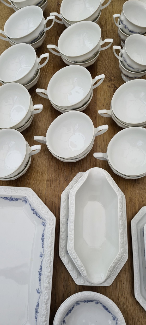 Image 1 of Rosenthal Maria Weiss Rosenkante Blau